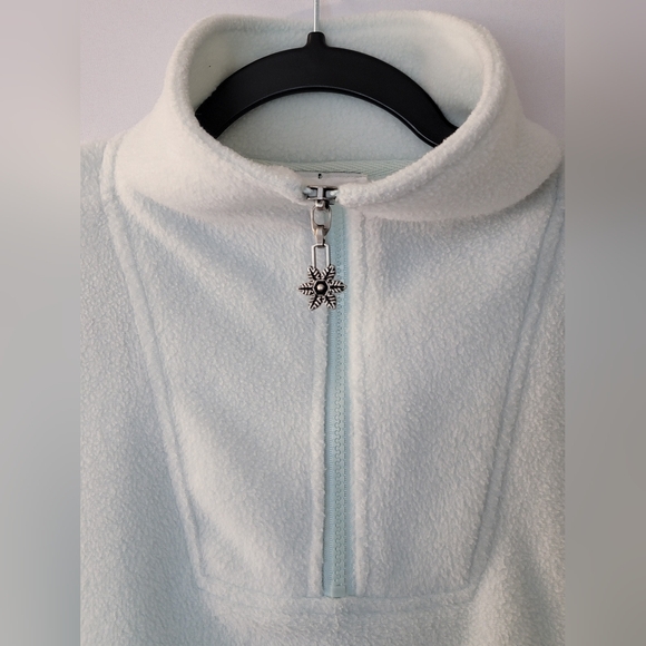 Coldwater Creek Microfleece Pullover 1/4 Zip Size M - Picture 2 of 9